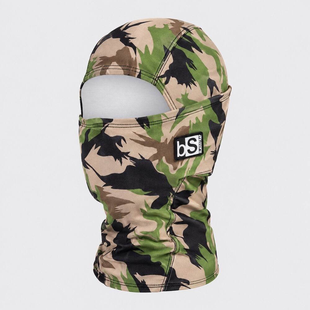 Black Strap Kids' Hood Balaclava for Cozy Winter Adventures ski mask